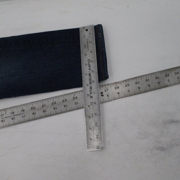 J Crew Jeans Mens 28 Blue 250 Skinny Kurabo Denim Japanese fabric Stretch pocket - Picture 8 of 15